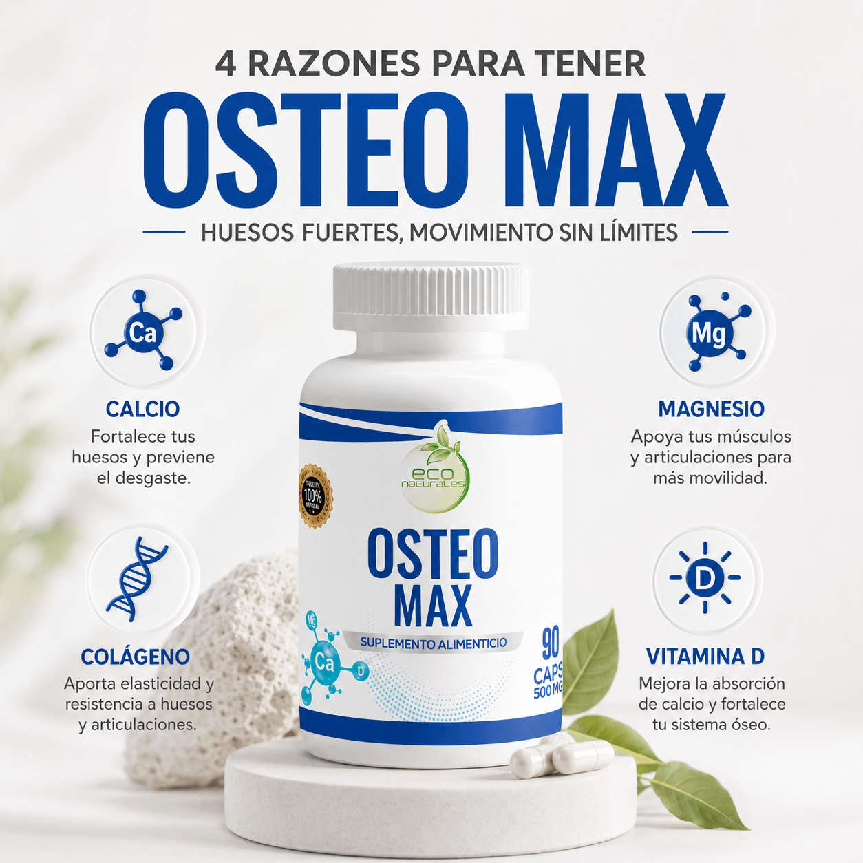 OSTEOMAX  COMPLEJO VITAMINICO