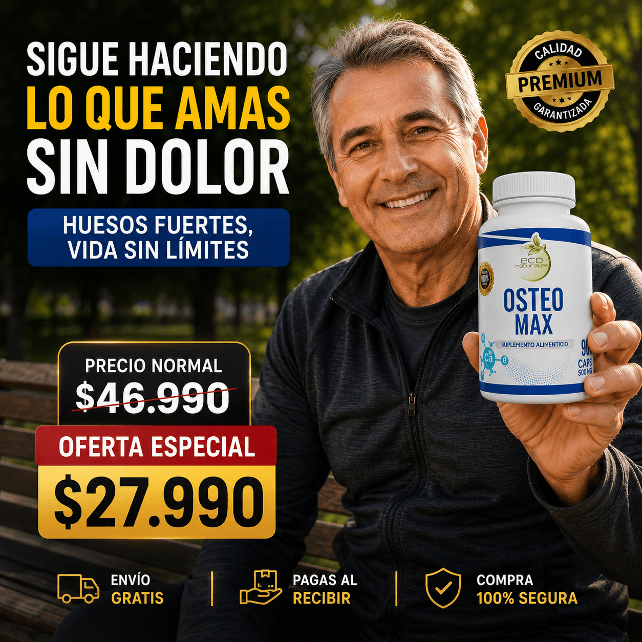 OSTEOMAX  COMPLEJO VITAMINICO