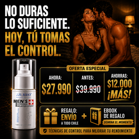MEN'S CONTROL® – El Spray que Todo Hombre de Verdad Debería Tener
