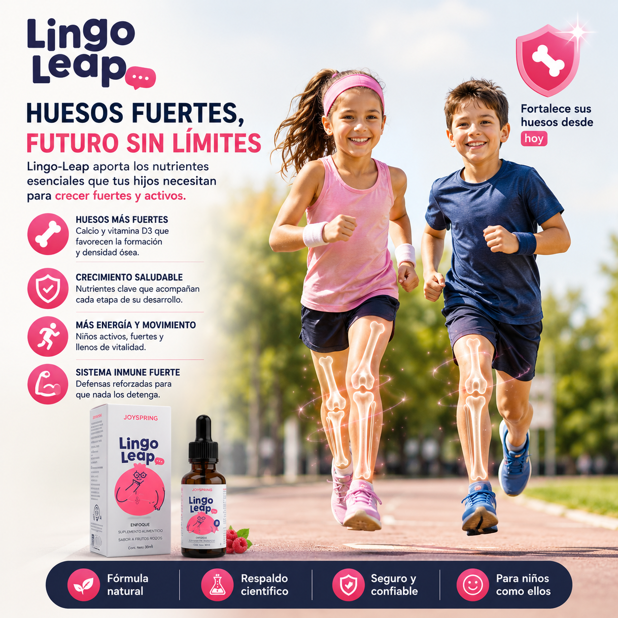 Lingo Leap – Vitaminas y Nutrición Infantil