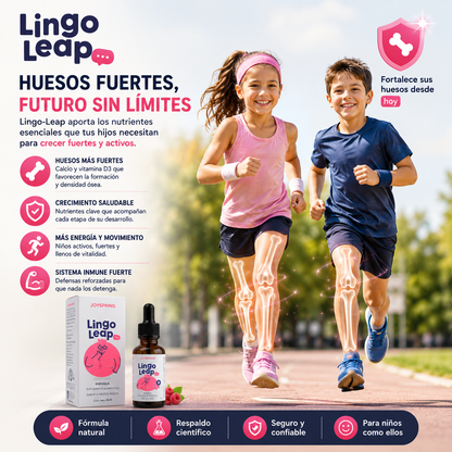 Lingo Leap – Vitaminas y Nutrición Infantil