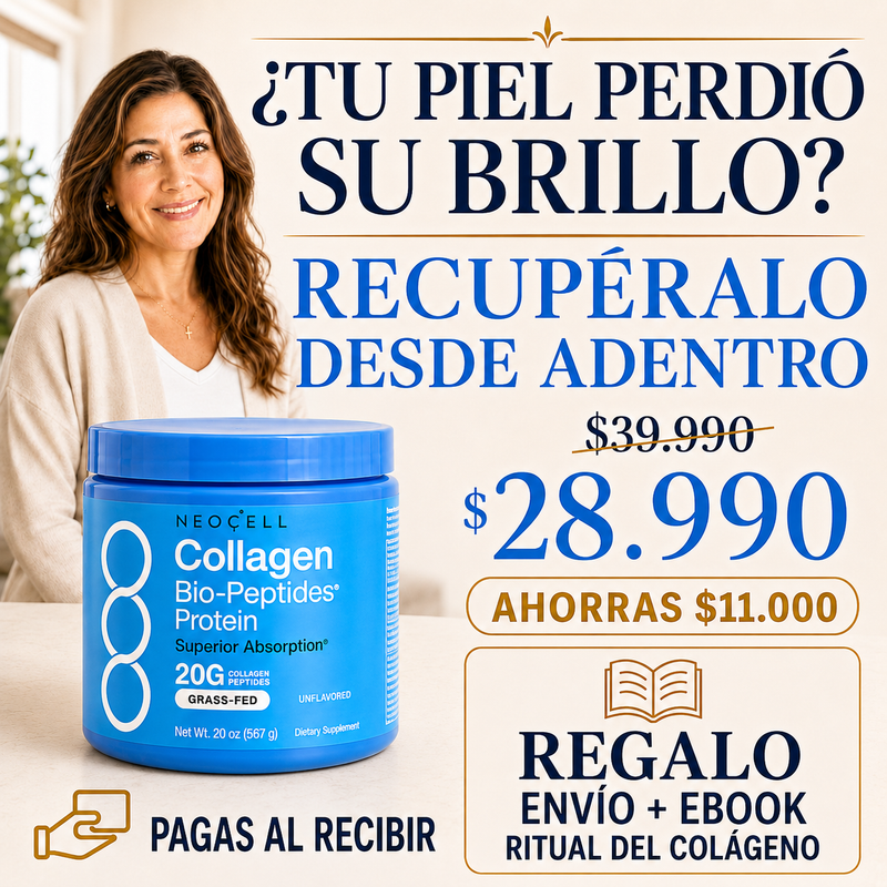 NEOCELL® COLLAGEN BIO-PEPTIDES™ ✨Descubre el poder del colágeno hidrolizado de alta absorción