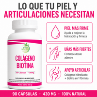 COLÁGENO + BIOTINA